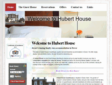 Tablet Screenshot of huberthouse.co.uk